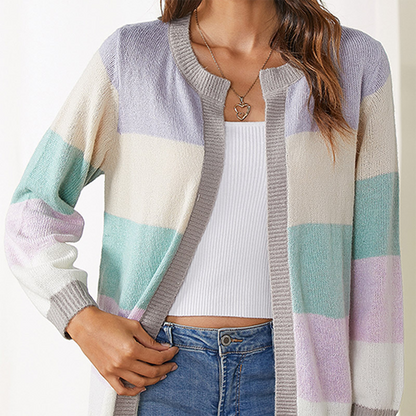 Cardigan Confortable Femme Décontracté
