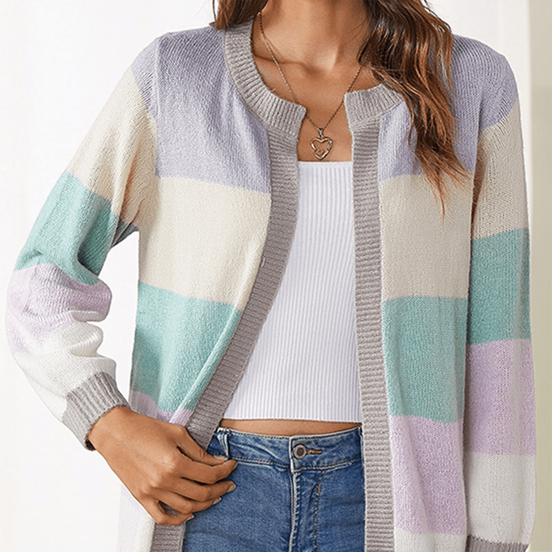 Cardigan d'hiver femme moderne confortable