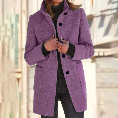 Élégante veste d'hiver femme Chaude et confortable