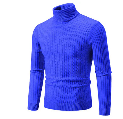 Pulls à col roulé chauds pour homme