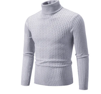 Pulls à col roulé chauds pour homme