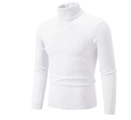 Pulls à col roulé chauds pour homme