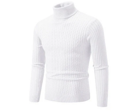 Pulls à col roulé chauds pour homme