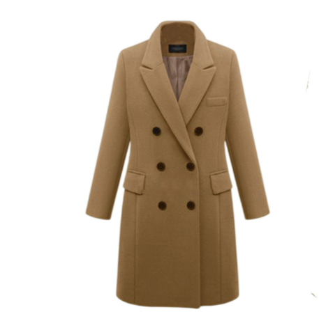Manteau élégant pour femme, long et tendance