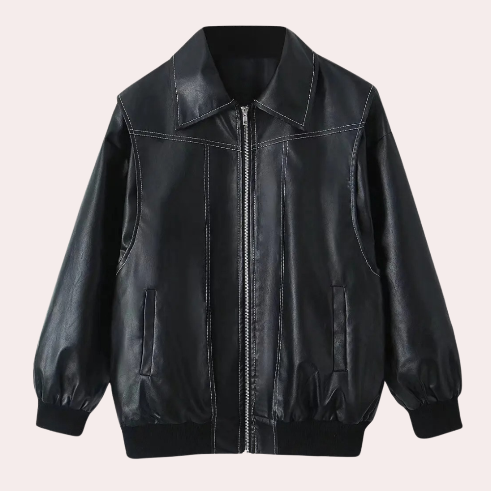 Blouson de moto tendance pour femme en été