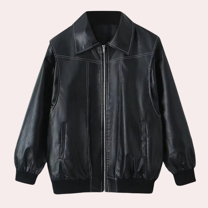 Blouson de moto tendance pour femme en été
