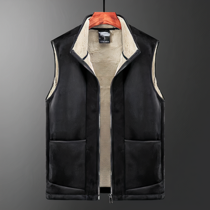 Gilet doux en cachemire pour femme
