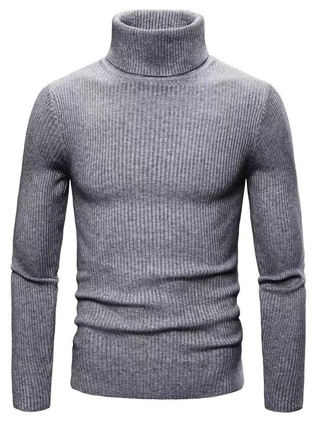 Pull en laine élégant Tom Polo pour hommes