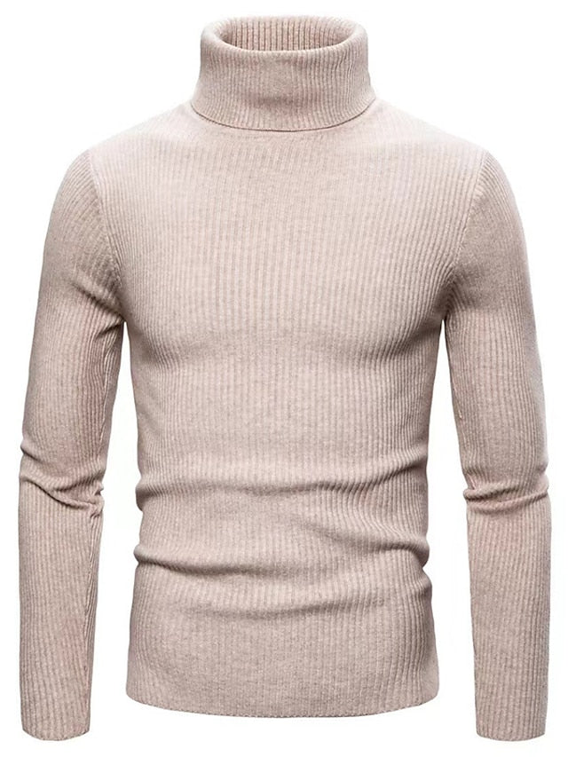 Pull en laine élégant Tom Polo pour hommes