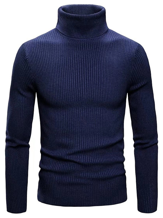 Pull en laine élégant Tom Polo pour hommes
