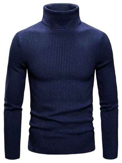 Pull en laine élégant Tom Polo pour hommes