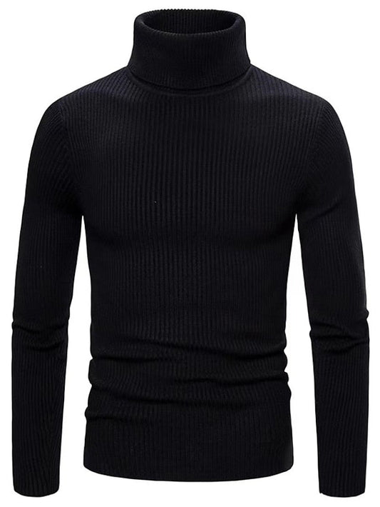 Herren Wollpullover Elegant Tom Polo - IdealeKleiden
