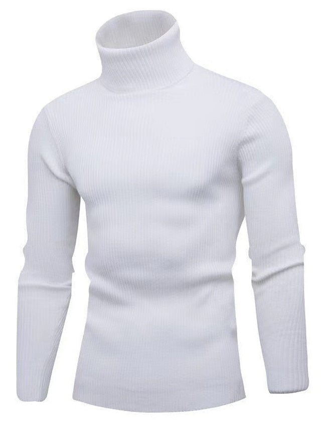 Pull en laine élégant Tom Polo pour hommes