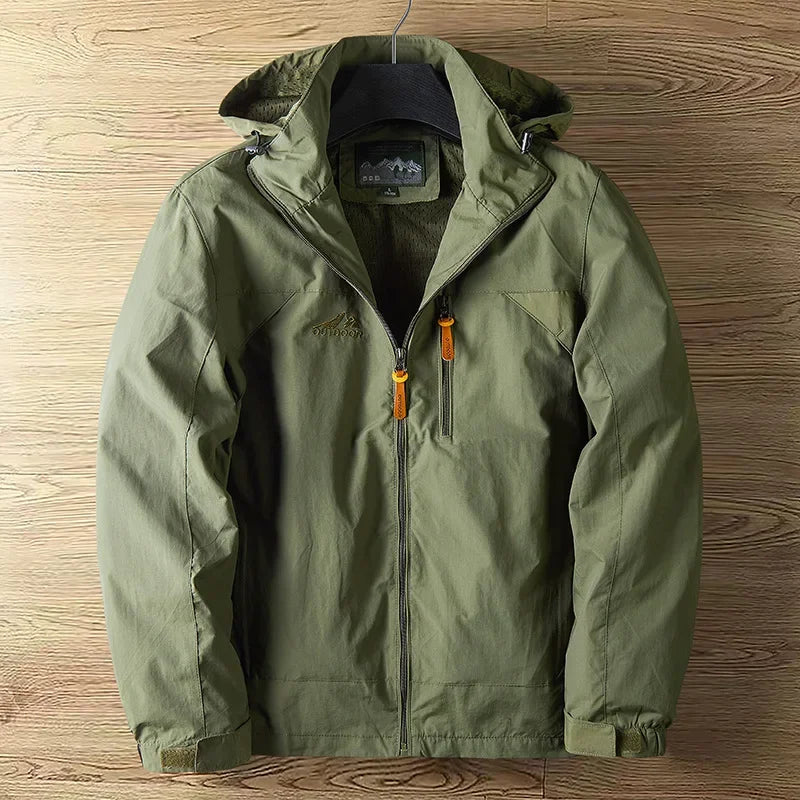 Veste d'extérieur pour homme imperméable respirante fonctionnelle