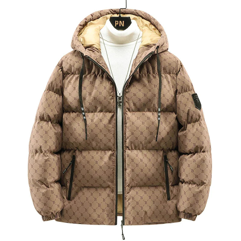 Veste élégante en coton avec lettres stylées