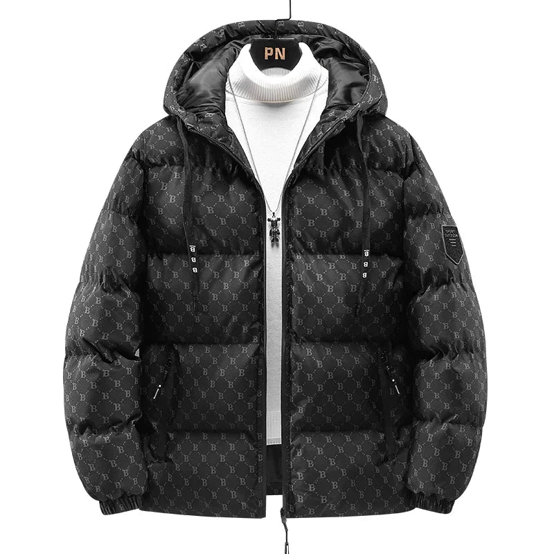 Veste élégante en coton avec lettres stylées