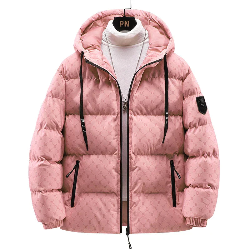 Veste élégante en coton avec lettres stylées
