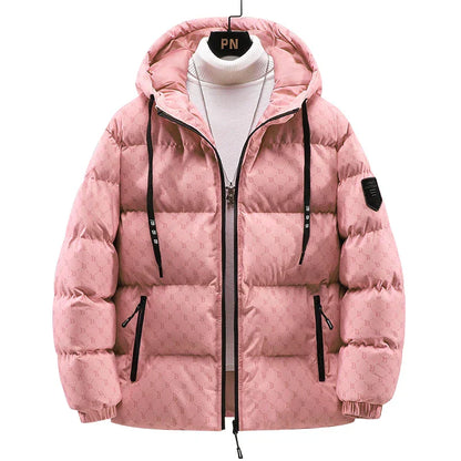Veste élégante en coton avec lettres stylées