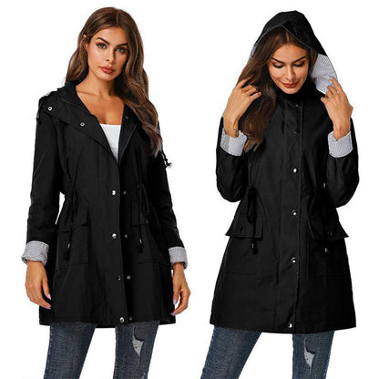 Moderne Damenwindbreaker Trendy Style - IdealeKleiden