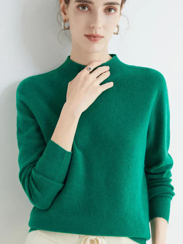 Modischer Damenpullover mit Chic-Design - IdealeKleiden