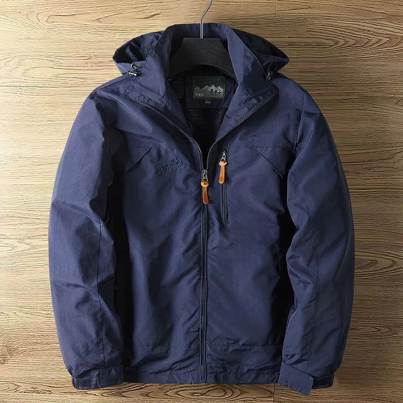 Veste d'extérieur pour homme imperméable respirante fonctionnelle