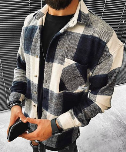 Chemise Homme Carreaux Coupe Moderne