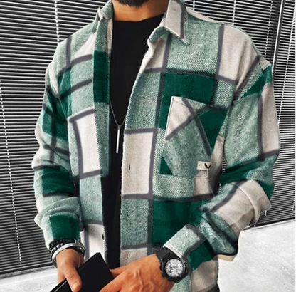 Chemise Homme Carreaux Coupe Moderne