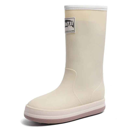 Bottes imperméables femme Bottes de pluie extérieures antidérapantes
