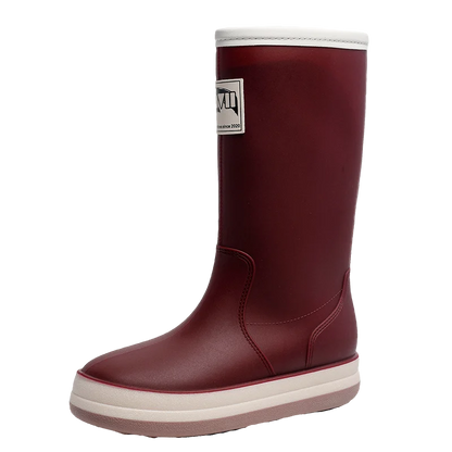 Bottes imperméables femme Bottes de pluie extérieures antidérapantes