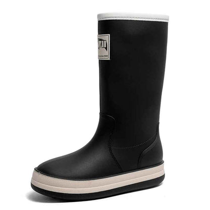 Bottes imperméables femme Bottes de pluie extérieures antidérapantes