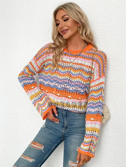 Pulls en maille tendance pour femme, coupe oversize