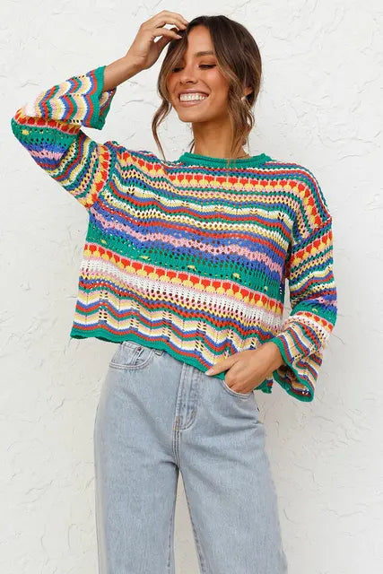 Pulls en maille tendance pour femme, coupe oversize