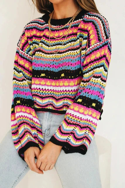 Pulls en maille tendance pour femme, coupe oversize