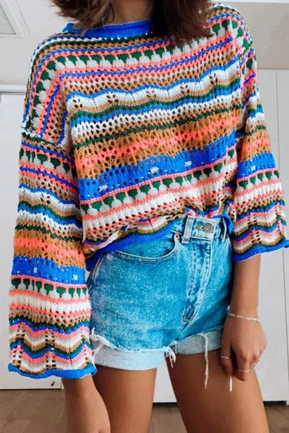 Pulls en maille tendance pour femme, coupe oversize