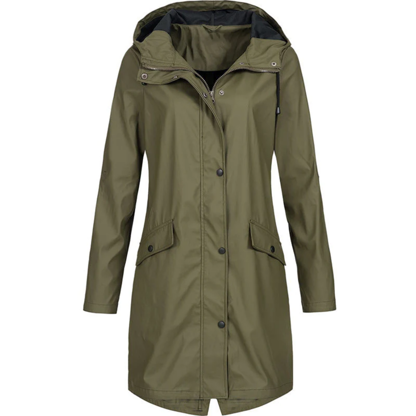 Imperméable long pour femme
