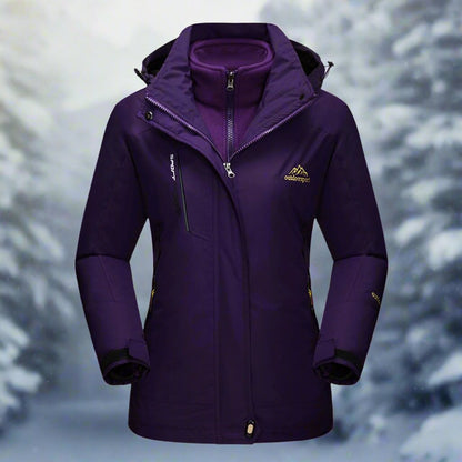 Veste imperméable isolée coupe-vent