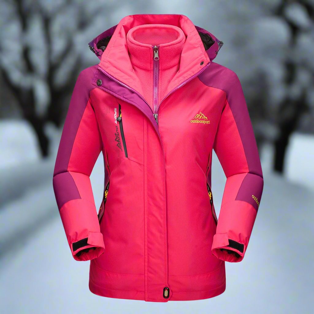 Veste imperméable isolée coupe-vent