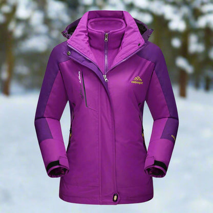 Veste imperméable isolée coupe-vent