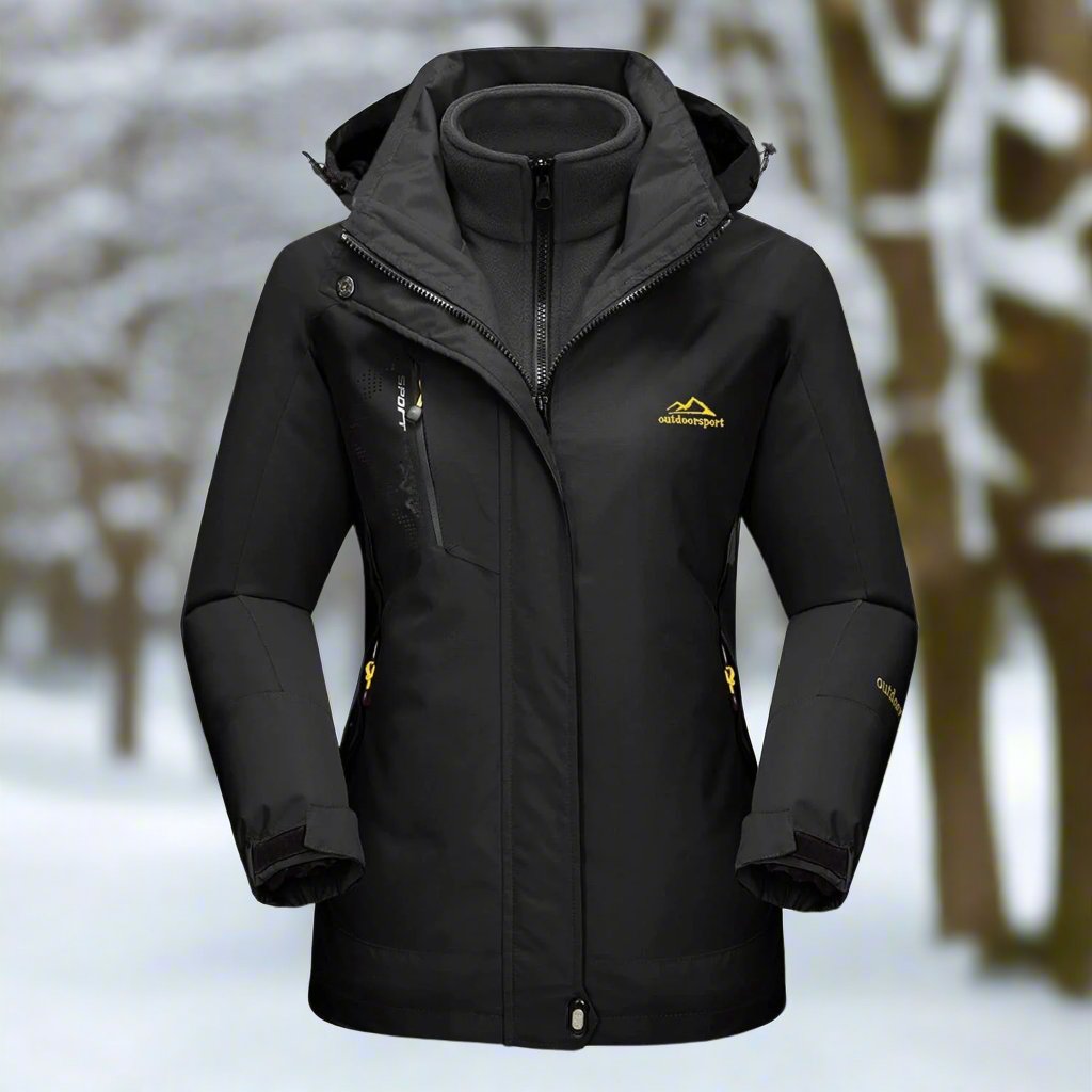 Veste imperméable isolée coupe-vent