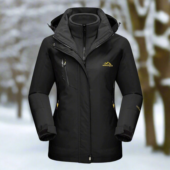 Veste imperméable isolée coupe-vent