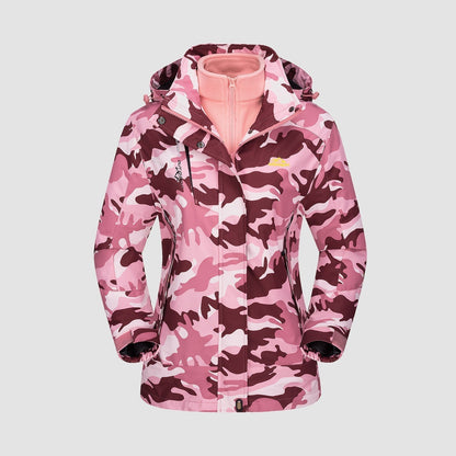 Veste imperméable isolée coupe-vent