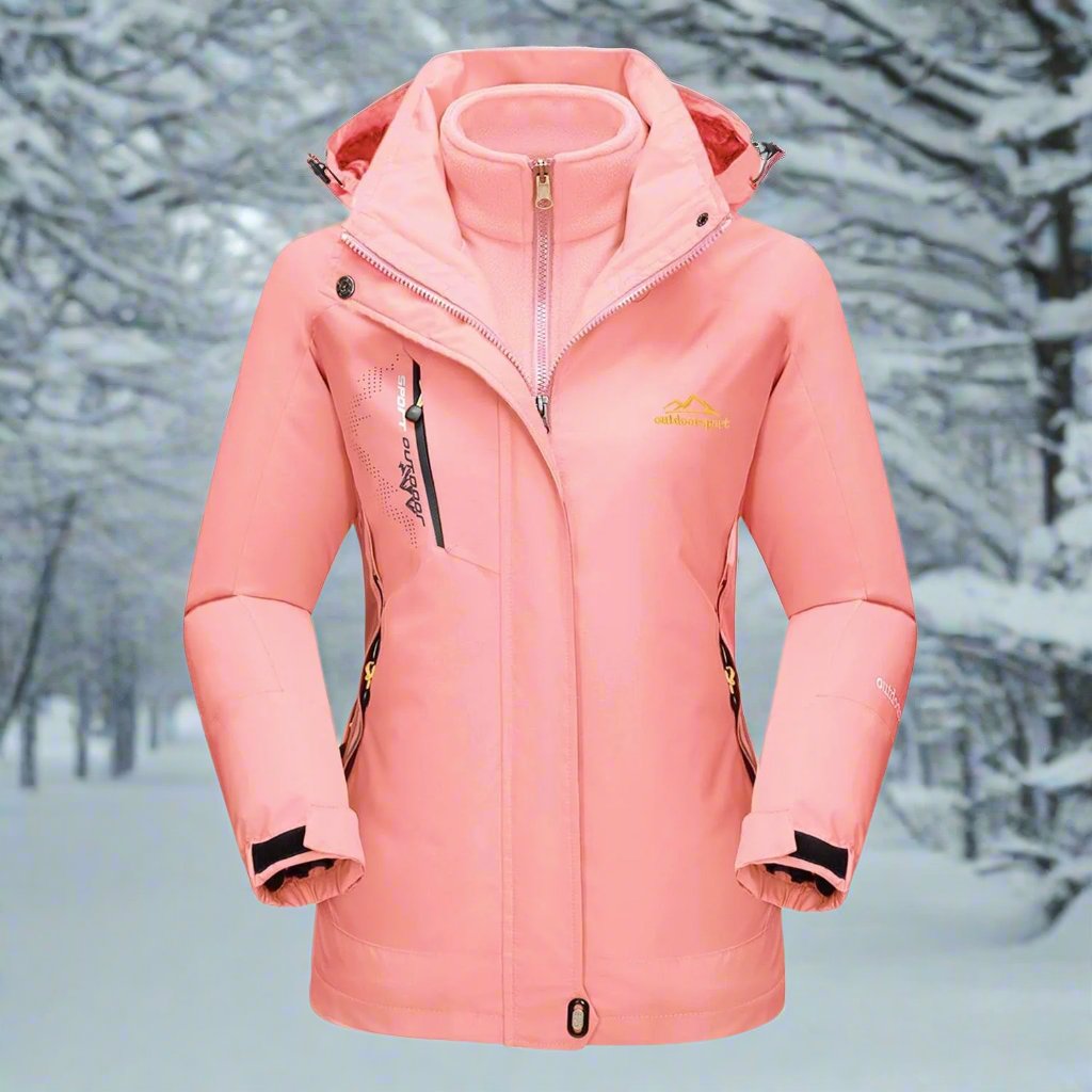 Veste imperméable isolée coupe-vent