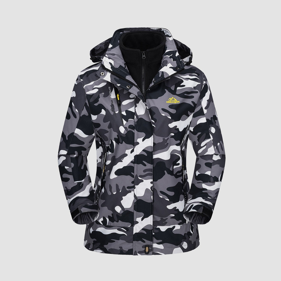 Veste imperméable isolée coupe-vent