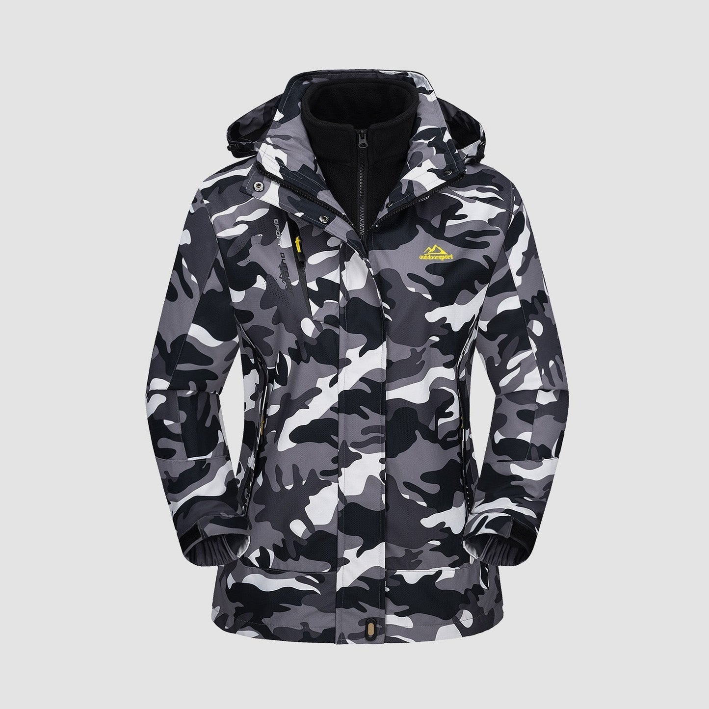 Veste imperméable isolée coupe-vent