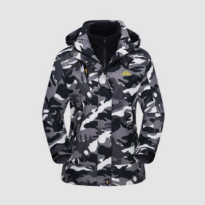 Veste imperméable isolée coupe-vent