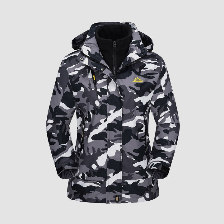 Veste imperméable isolée coupe-vent