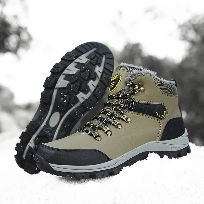 Bottes d'hiver chaudes pour homme