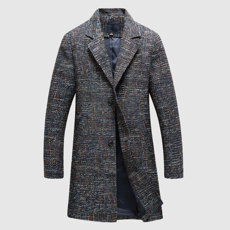 Élégant manteau de laine style Lazio