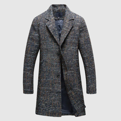 Élégant manteau de laine style Lazio