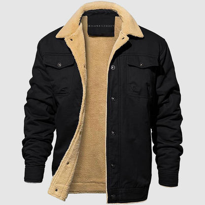 Blouson aviateur en cuir